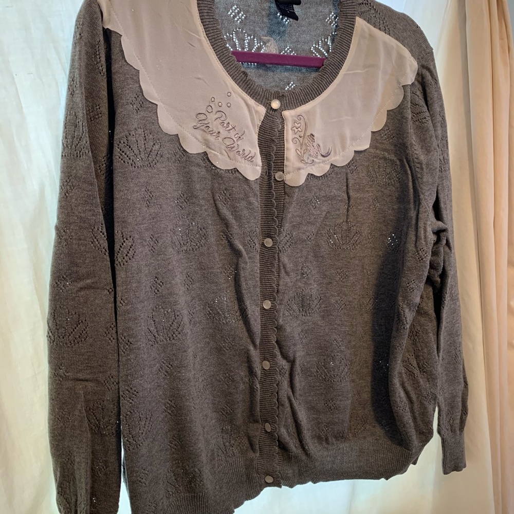Torrid Disney’s Little Mermaid Cardigan Sweater